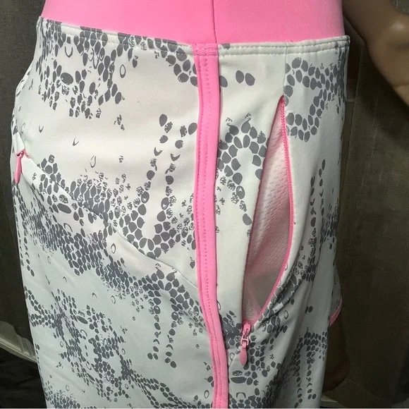 Annika Collection Womens Hot Pink Polo & SKIRT Set Medium - Picture 5 of 16